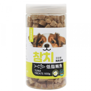 汪洽普 狗狗凍乾零食-低脂鮪魚 100g